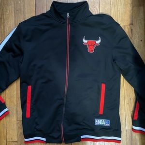 Mens Chicago Bulls Track Jacket Medium